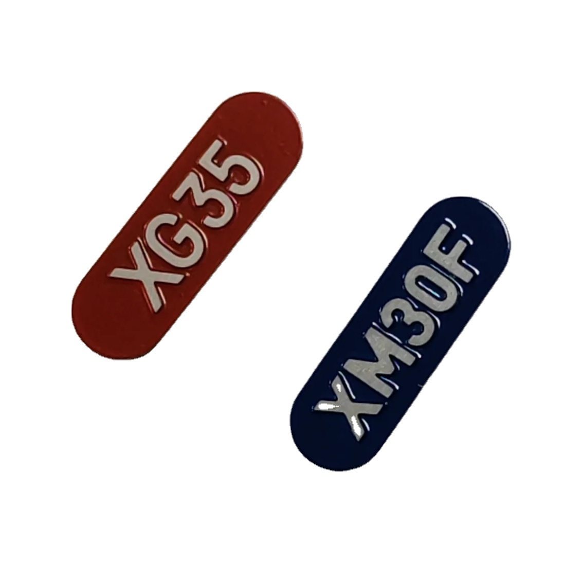 High-gloss aluminum nameplate design 07, custom metal gift