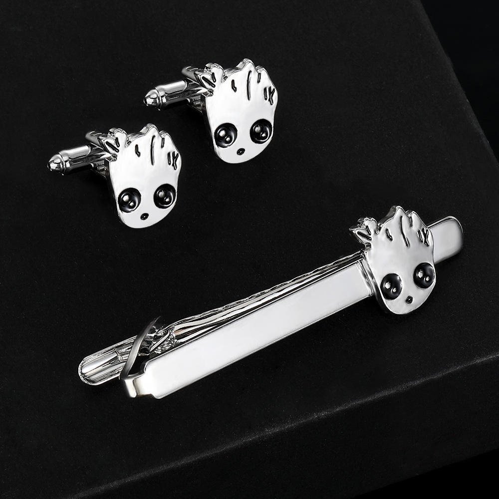 Custom metal cufflinks design 01, corporate gift