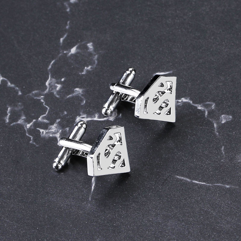 Custom metal cufflinks design 04, corporate gift