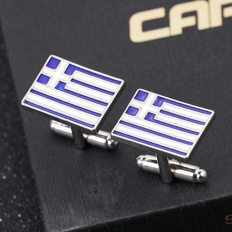 Custom metal cufflinks design 15, corporate gift