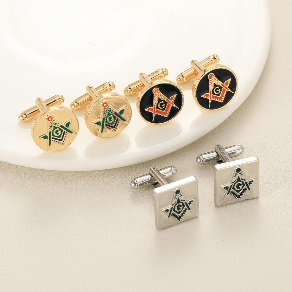 Custom metal cufflinks design 23, corporate gift
