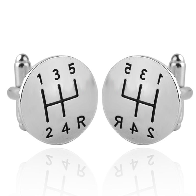 Custom Brass & Zinc Cufflinks Design 30 | Corporate Gift Set