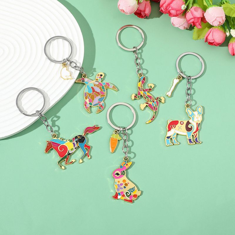 Custom Keychain Design 03 | Animal Charm Keyring Set