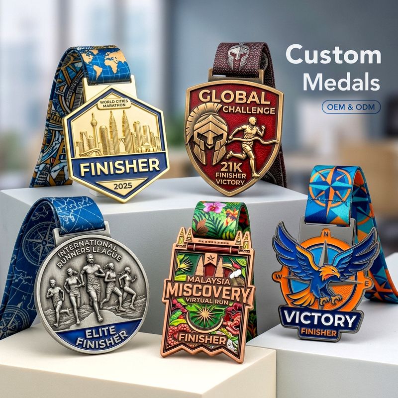 Custom Medal Design 05 | Race Finisher Award Medal