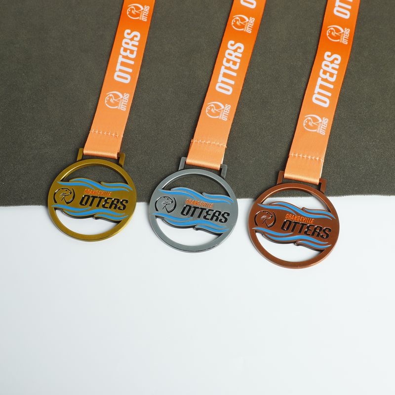 Custom Medal Design 09 | Gold, Silver & Bronze Race Set