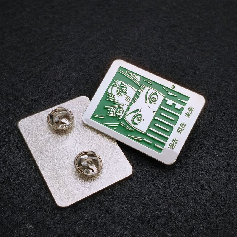 Soft Enamel Lapel Pin Design 02 | Logo Pin with Butterfly Clutch