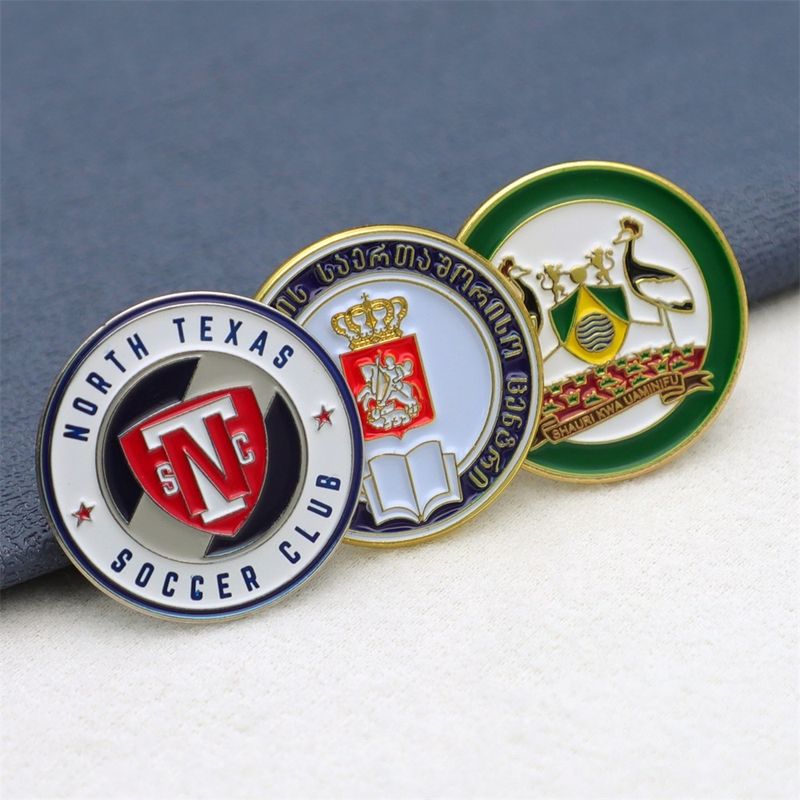 Custom Enamel Pin Design 06 | Club & Team Crest Badge