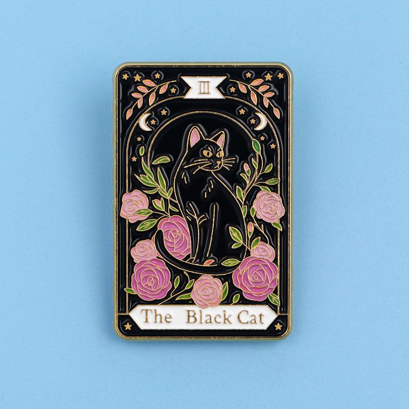 Custom Lapel Pin Design 09 | Tarot Card Collector Pin